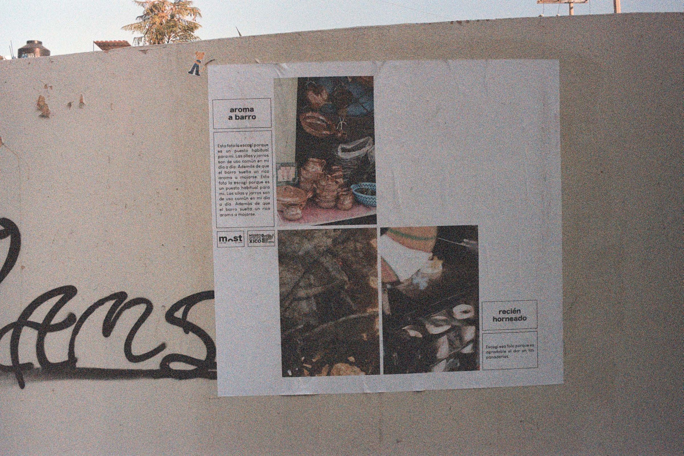 la exposición en las calles de Casas ARA