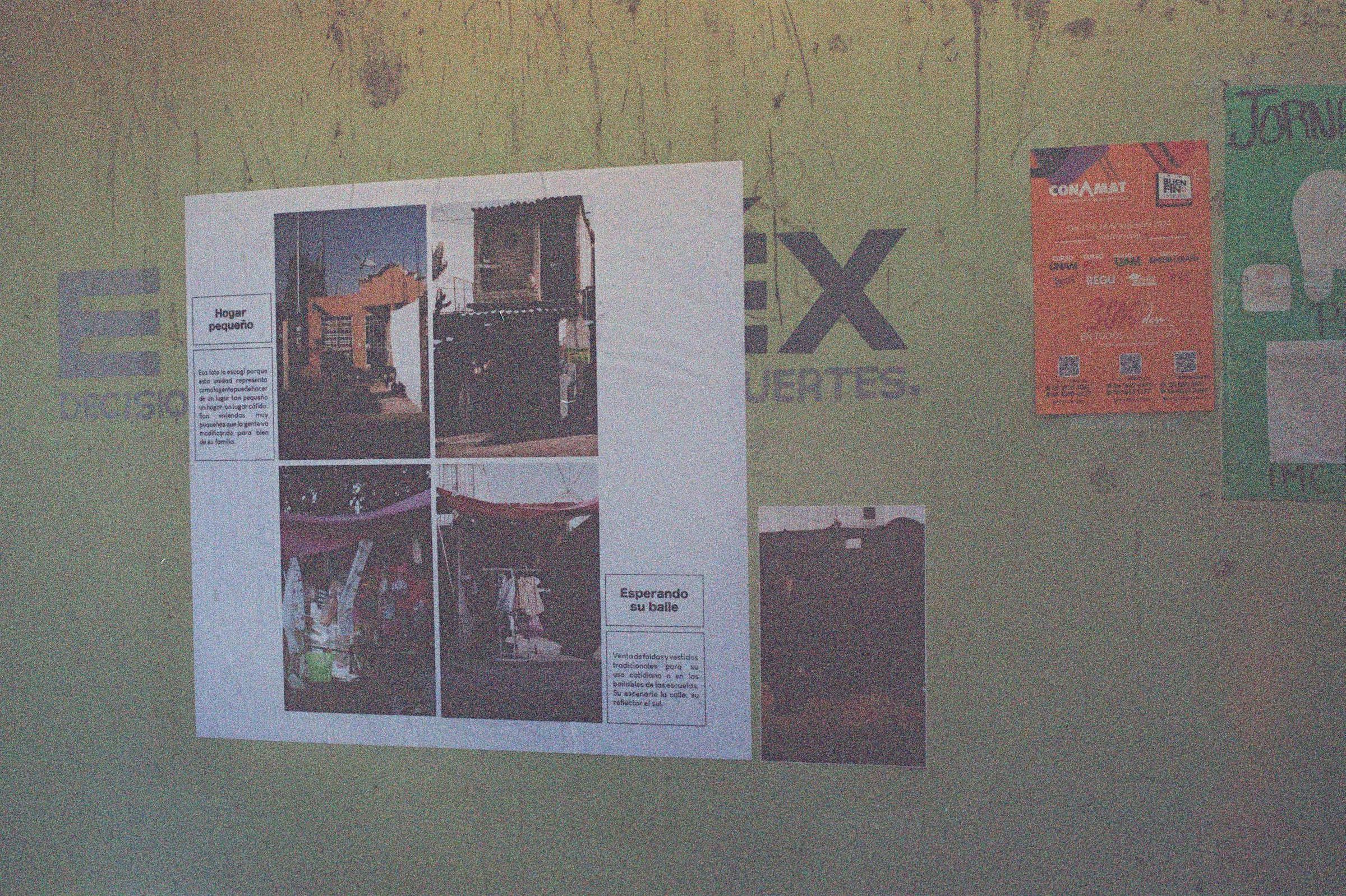 la exposición en las calles de Casas ARA