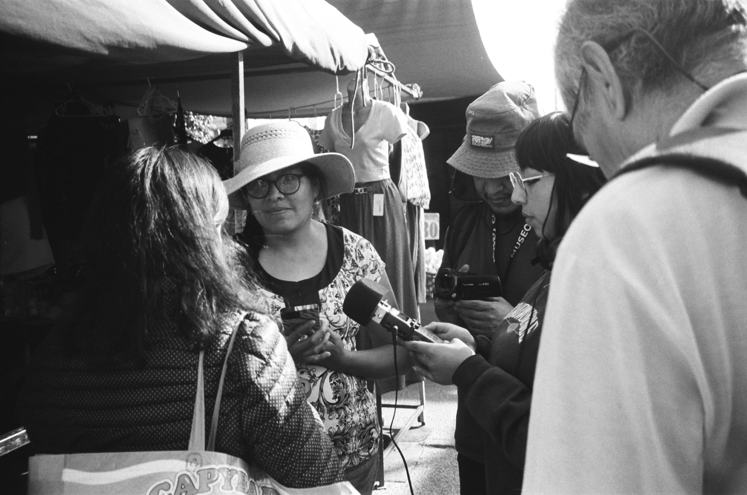 em campo, durante as entrevistas da parte 2